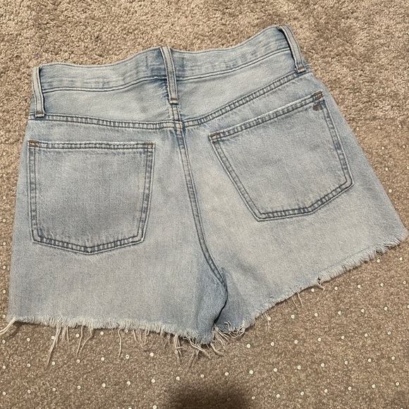 MADEWELL The Perfect Jean Short in Balsam Wash: TENCEL Denim Edition Sz. 26 - Picture 2 of 9